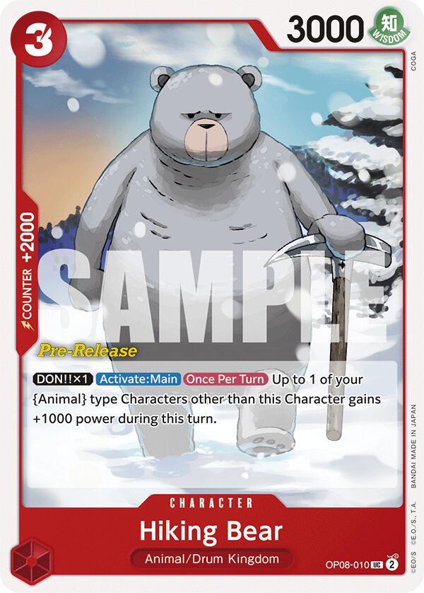 Hiking Bear [Two Legends Pre-Release Cards] (ONLINE ORDER ONLY)