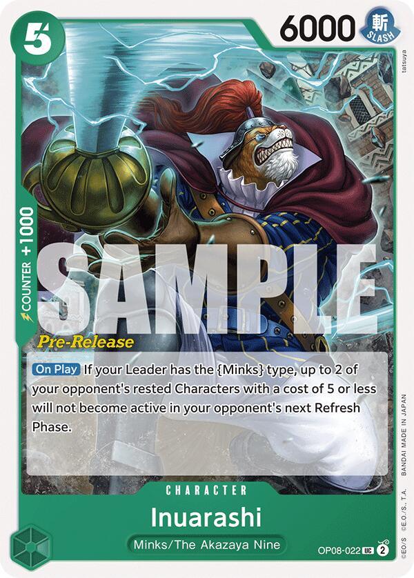 Inuarashi [Two Legends Pre-Release Cards] (ONLINE ORDER ONLY)