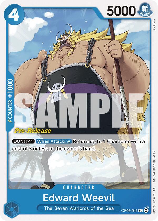 Edward Weevil [Two Legends Pre-Release Cards] (ONLINE ORDER ONLY)