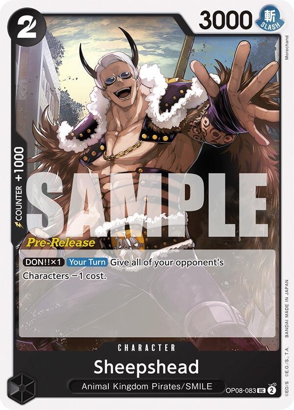 Sheepshead [Two Legends Pre-Release Cards] (ONLINE ORDER ONLY)
