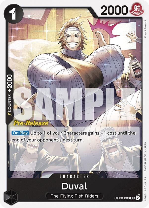 Duval [Two Legends Pre-Release Cards] (ONLINE ORDER ONLY)