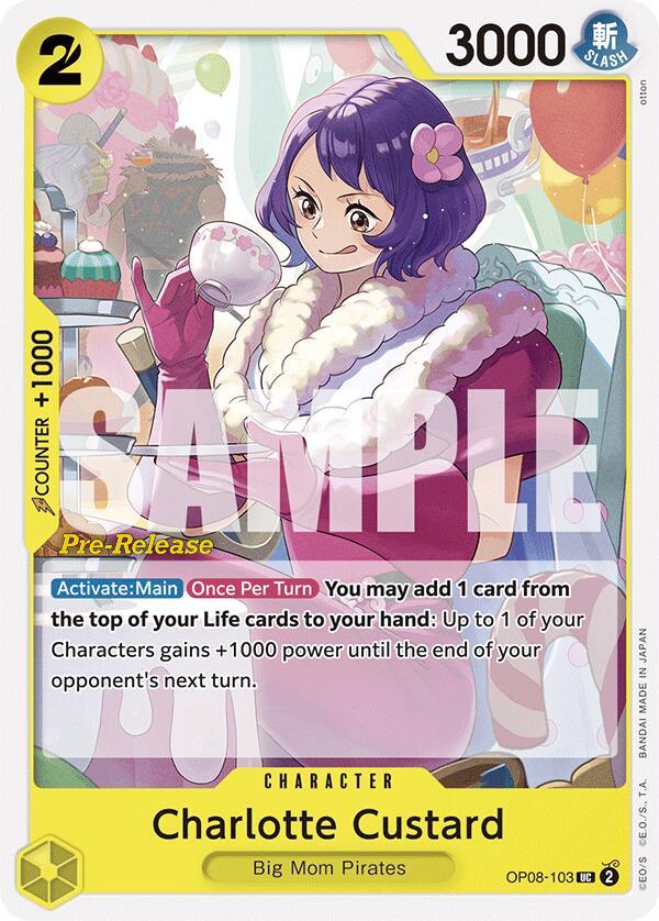 Charlotte Custard [Two Legends Pre-Release Cards] (ONLINE ORDER ONLY)