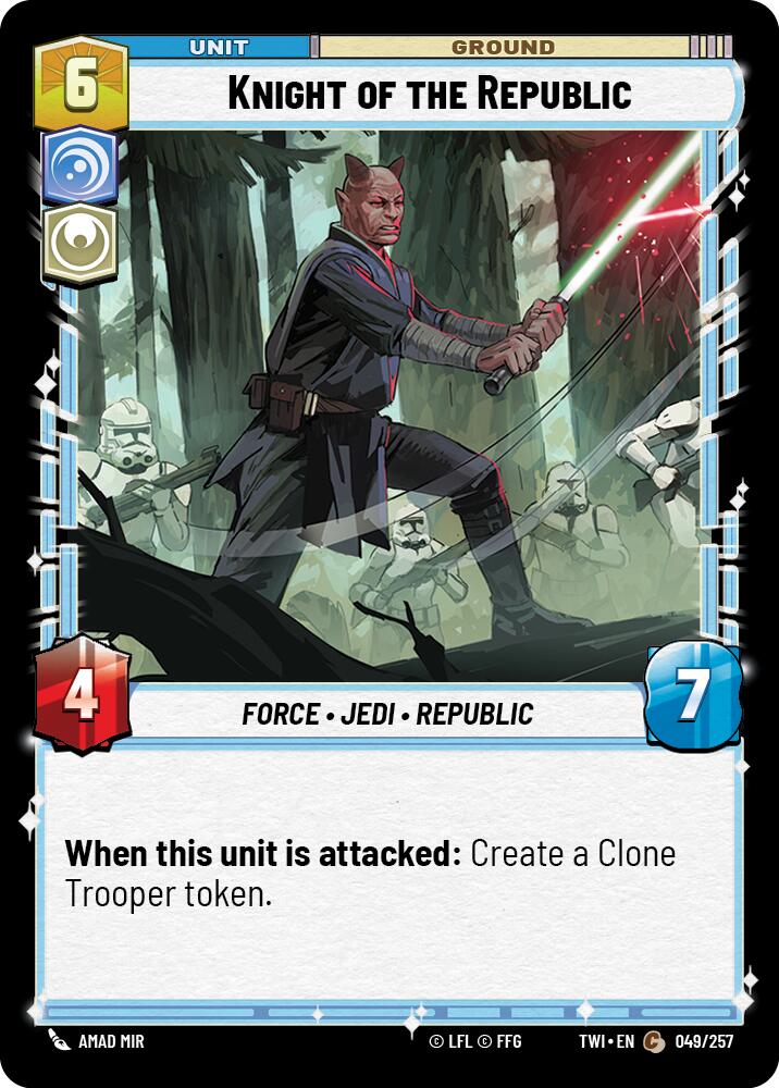 Knight of the Republic (049/257) (049/257) [Twilight of the Republic]