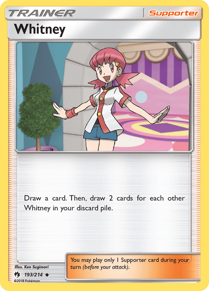 Whitney (193/214) [Sun & Moon: Lost Thunder] (Online Only)