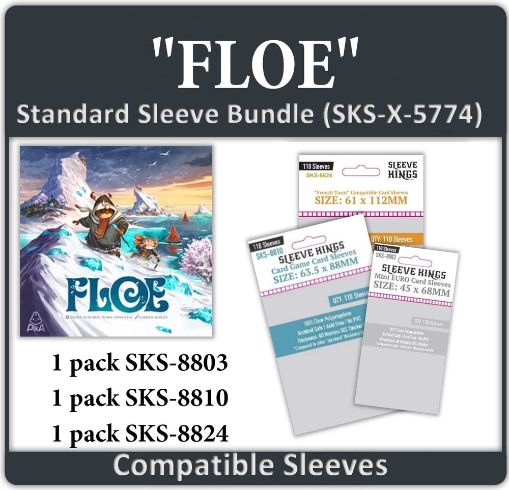 "FLOE" Compatible Sleeve Bundle (8803 X 1 + 8810 X 1 + 8824 X 1) (ONLINE ORDER ONLY)