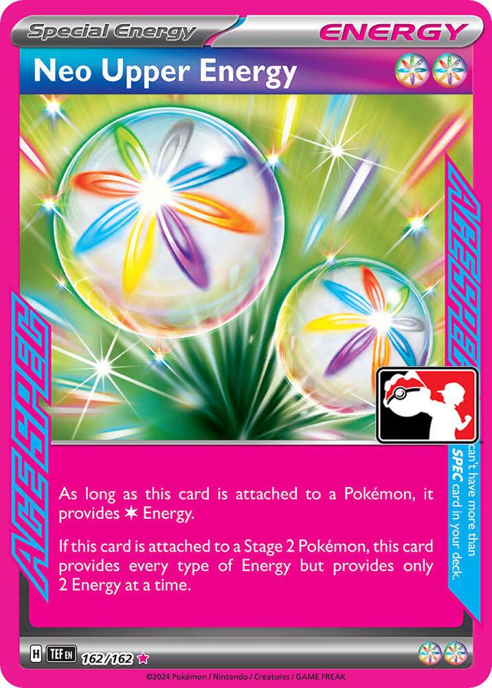 Neo Upper Energy (162/162) [Prize Pack Series Five] (Online Only)
