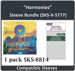 "Harmonies" Compatible Card Sleeve Bundle (8814 x 1) (ONLINE ORDER ONLY)