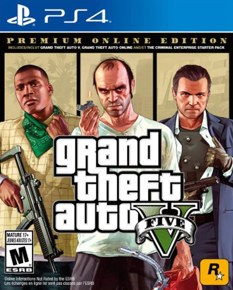 Grand Theft Auto V: Premium Online Edition (Playstation 4) (Online Only)