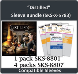 "Distilled" Compatible Card Sleeve Bundle (8801 x 1 + 8807 x 4) (ONLINE ORDER ONLY)
