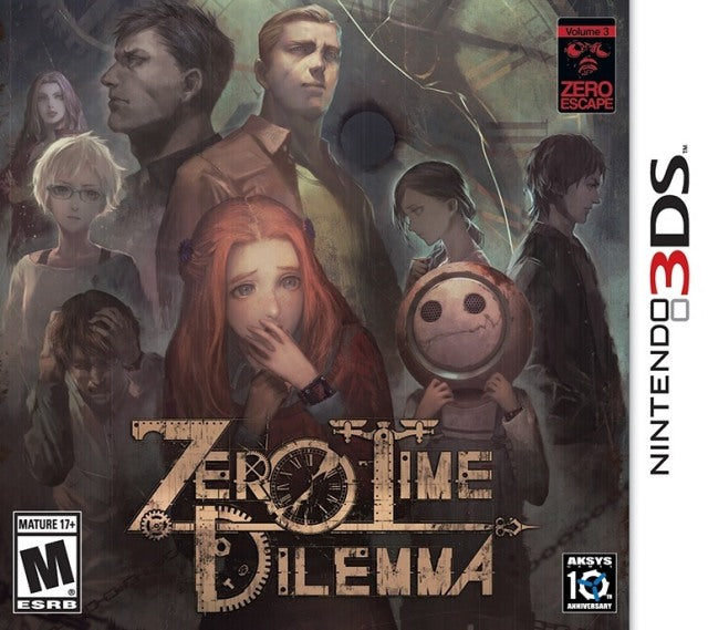 Zero Escape: Zero Time Dilemma (Nintendo 3DS) (ONLINE ORDER ONLY)