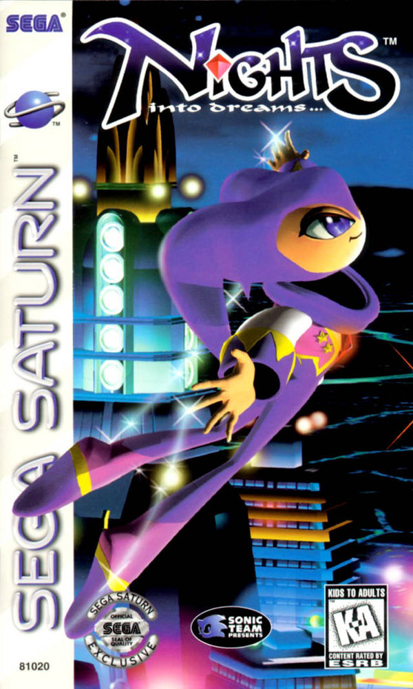 NiGHTS into Dreams [Long Box]+ 3D Control Pad (Sega Saturn) (ONLINE ORDER ONLY)