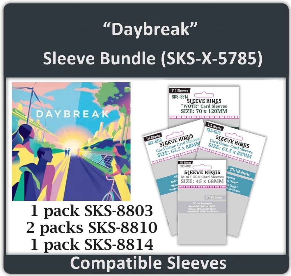 "Daybreak" Compatible Card Sleeve Bundle (8803 x 1+ 8810 x2 + 8814 x1) (ONLINE ORDER ONLY)
