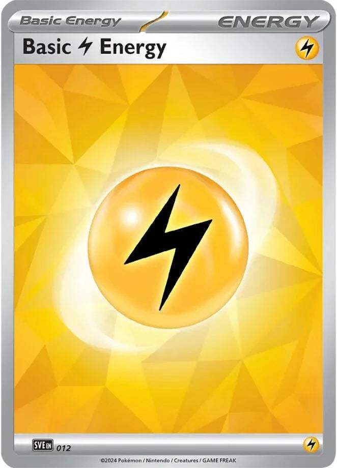 Basic Lightning Energy (012)(Holo) [Scarlet & Violet: Stellar Crown] (ONLINE ORDER ONLY)