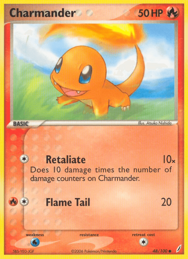 Charmander (48/100) [EX: Crystal Guardians] (Online Only)