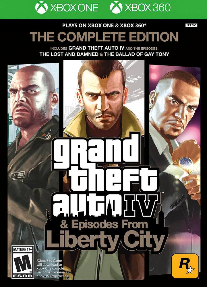 Grand Theft Auto IV Complete Edition (Xbox One/Xbox 360) (ONLINE ORDER ONLY)