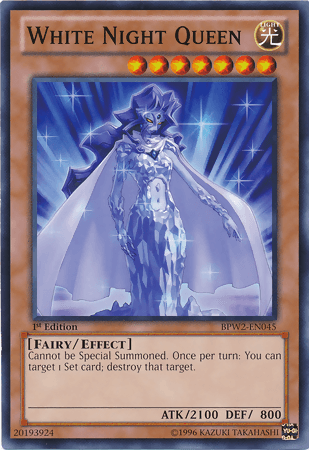 White Night Queen [BPW2-EN045] Common (ONLINE ORDER ONLY)