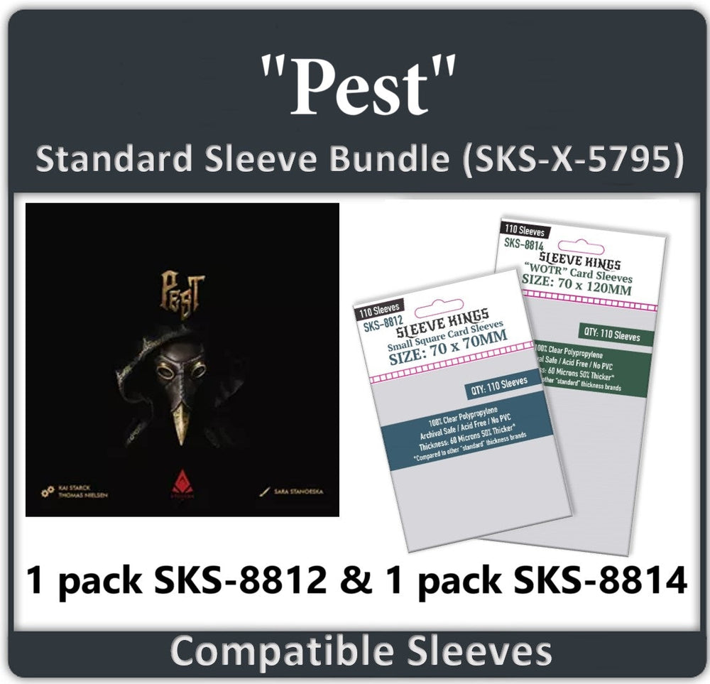"Pest" Compatible Card Sleeve Bundle (8812 x 1, 8814 x 1) (ONLINE ORDER ONLY)