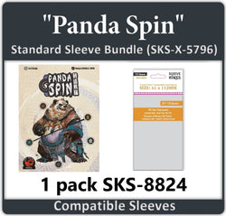 "Panda Spin" Compatible Card Sleeve Bundle (8824 x 1) (ONLINE ORDER ONLY)