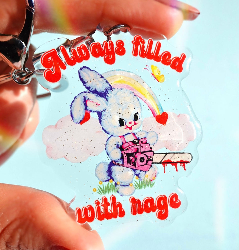 Always Filled With Rage Acrylic Keychain (Online Order Only)