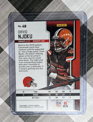 🔥🔥 2018 PLAYOFF 1ST DOWN DAVID NJOKU 37/99 - BROWNS 🔥🔥 (ONLINE ORDER ONLY)
