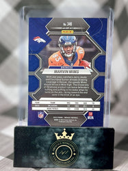 Marvin Mims 2023 Panini Mosaic Yellow Reactive Rookie #346 Denver Broncos RC (ONLINE ORDER ONLY)