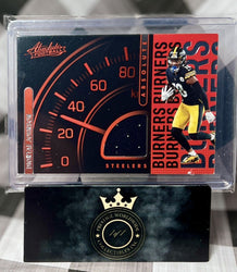 Diontae Johnson 2022 Panini Absolute Burners Patch #AB-12 Pittsburgh Steelers SP (ONLINE ORDER ONLY)