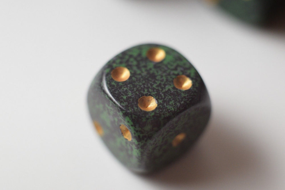 Golden Recon Speckled 16mm D6 Pipped (Online Only)
