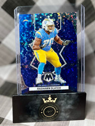 Rashawn Slater 2022 Mosaic Blue Disco /75 #105 (ONLINE ORDER ONLY)