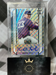 Russell Smith 2021 Leaf Metal Draft Wave Refractor Auto #BA-RS1 (ONLINE ORDER ONLY)