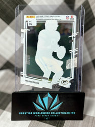 Sean Clifford 2023 Clearly Donruss Rated Rookie Auto #82 Green Bay Packers RC (ONLINE ORDER ONLY)