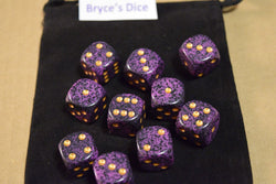 Hurricane Speckled 16mm D6 Pipped (Online Only)