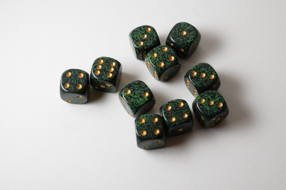 Golden Recon Speckled 16mm D6 Pipped (Online Only)