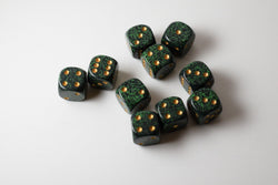 Golden Recon Speckled 16mm D6 Pipped (Online Only)