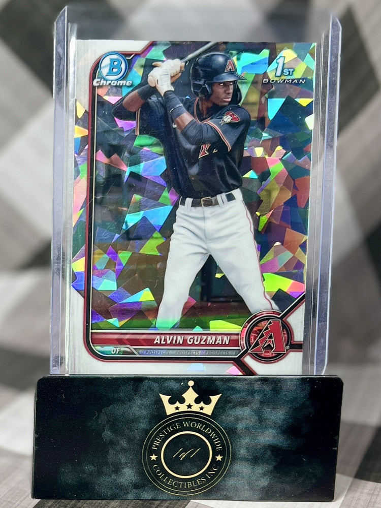 Alvin Guzman 2022 Bowman Chrome 1st Atomic Refractor Rookie #BCP-18 AZ DBacks RC (ONLINE ORDER ONLY)