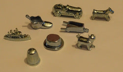 Monopoly Game Replacement Pieces/Movers/Classic Token Lot of 8 Parker Family Cat (Online Only)