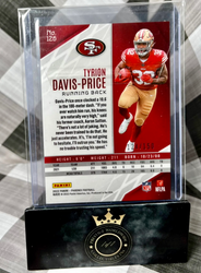 Tyrion Davis-Price 2022 Phoenix Rookie Red Laser /150 #126 SF 49ers RC (ONLINE ORDER ONLY)