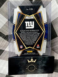 Saquan Barkley 2021 Select Premier Level Die Cut #126 (ONLINE ORDER ONLY)