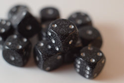 Ninja Speckled 12mm D6 Pipped (Online Only)