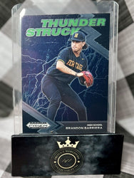 Brandon Barriera 2022 Prizm Draft Picks Insert Thunder Struck #TH-BB Toronto BJ (ONLINE ORDER ONLY)