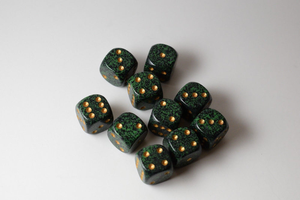 Golden Recon Speckled 16mm D6 Pipped (Online Only)