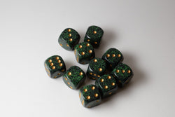 Golden Recon Speckled 16mm D6 Pipped (Online Only)