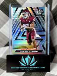 Jo'Quavious Marks 2024 Leaf Press Pass Silver Reflector Rookie /35 #129 MS State (ONLINE ORDER ONLY)