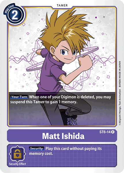 Matt Ishida [ST6-14] [Starter Deck: Venomous Violet] (ONLINE ORDER ONLY)