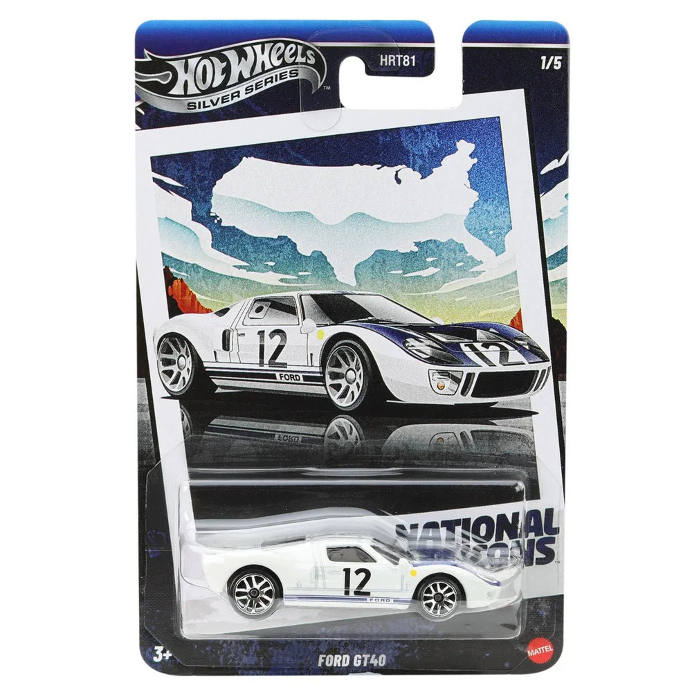 Hot Wheels Vintage Racing 2025: Ford GT-40 (ONLINE ORDER ONLY)