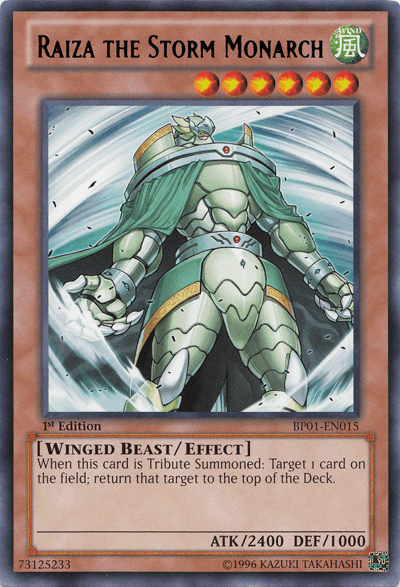 Raiza the Storm Monarch [BP01-EN015] Rare (ONLINE ORDER ONLY)