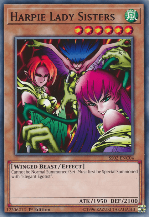 Harpie Lady Sisters [SS02-ENC04] Common (ONLINE ORDER ONLY)