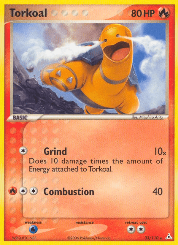 Torkoal (33/110) [EX: Holon Phantoms] (Online Only)