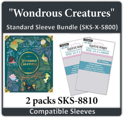 "Wondrous Creatures" Compatible Card Sleeve Bundle (8810 x 2) (ONLINE ORDER ONLY)