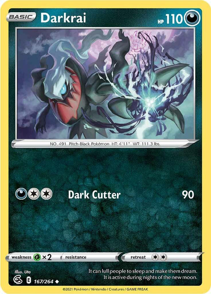 Darkrai (167/264) [Sword & Shield: Fusion Strike] (Online Only)