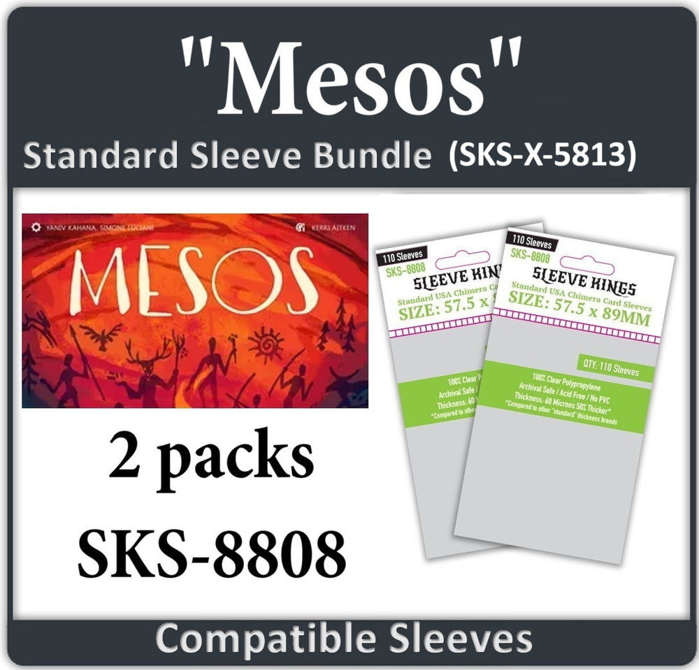 "Mesos" Compatible Sleeve Bundle (8808 x 2) (ONLINE ORDER ONLY)